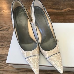 Gucci Crocodile Heel